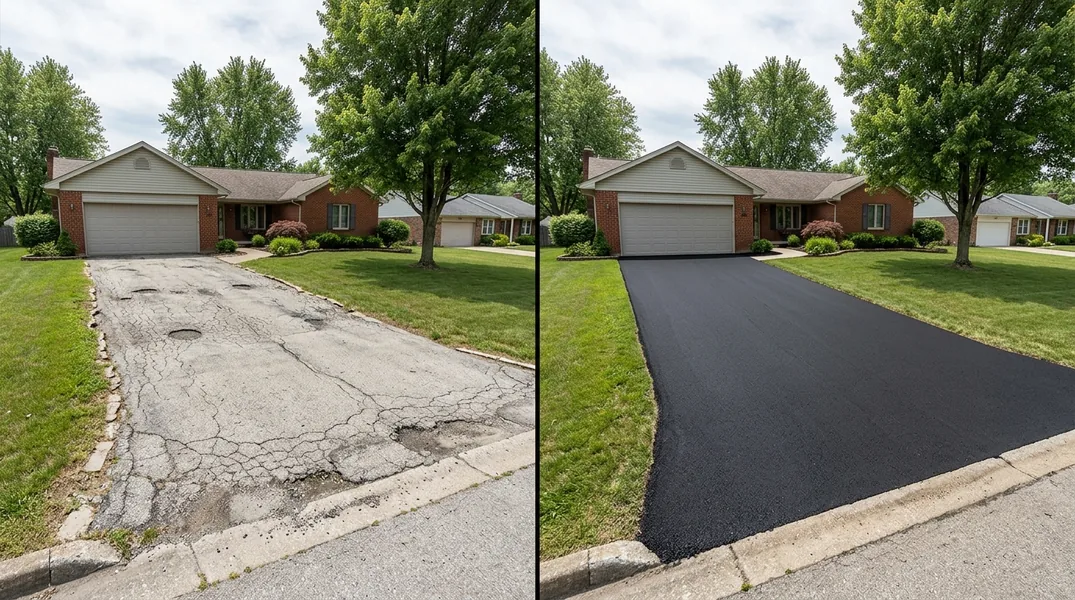 Asphalt vs. Concrete in Evansville: Which Handles Clay and Rain Better?