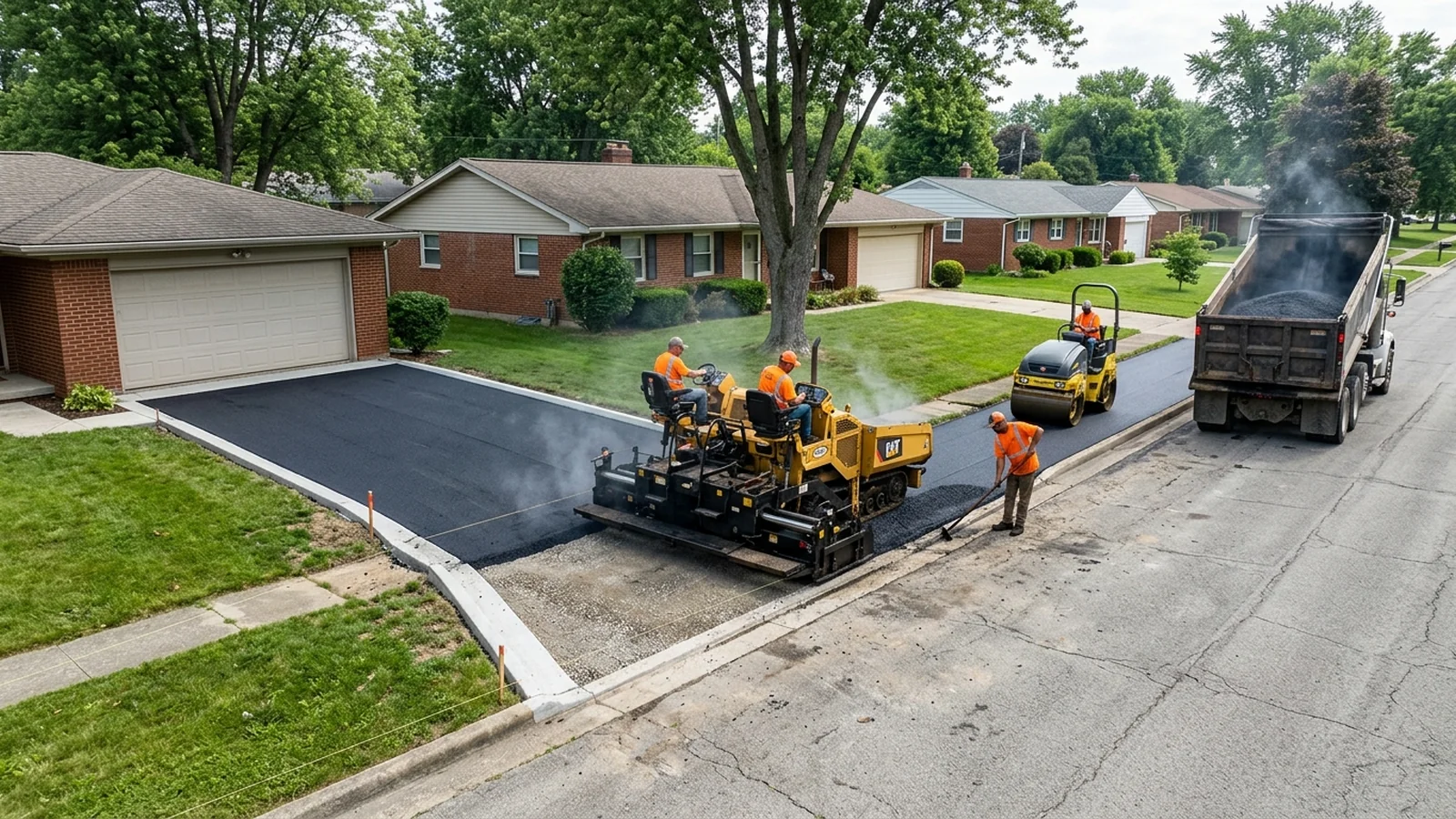 Asphalt Driveway Paving & Installation professional in Evansville