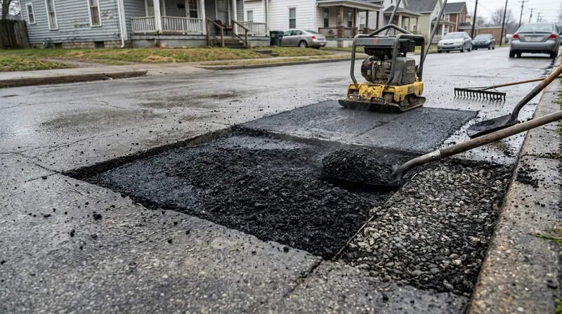 Pothole Repair & Asphalt Patching Evansville